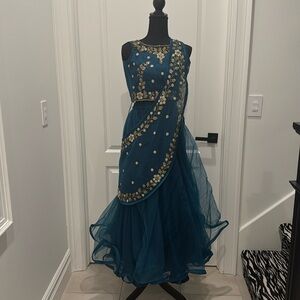 Indian saree gown